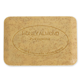 Pre de Provence Honey Almond Soap Bar close-up of texture