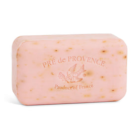 Pre de Provence Rose Petal Soap Bar 150g front view