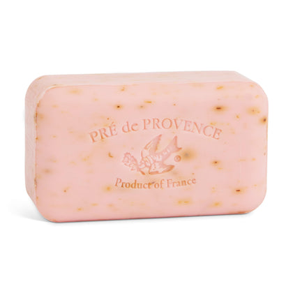 Pre de Provence Rose Petal Soap Bar 150g front view