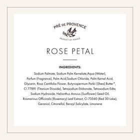 Pre de Provence Rose Petal Soap Bar in a gift basket