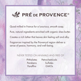 Pre de Provence Soap Bar alongside other beauty products