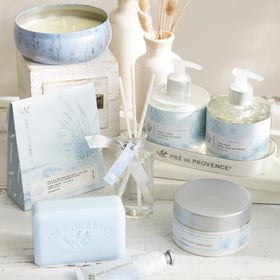 Pre de Provence soap bar displayed in a gift basket