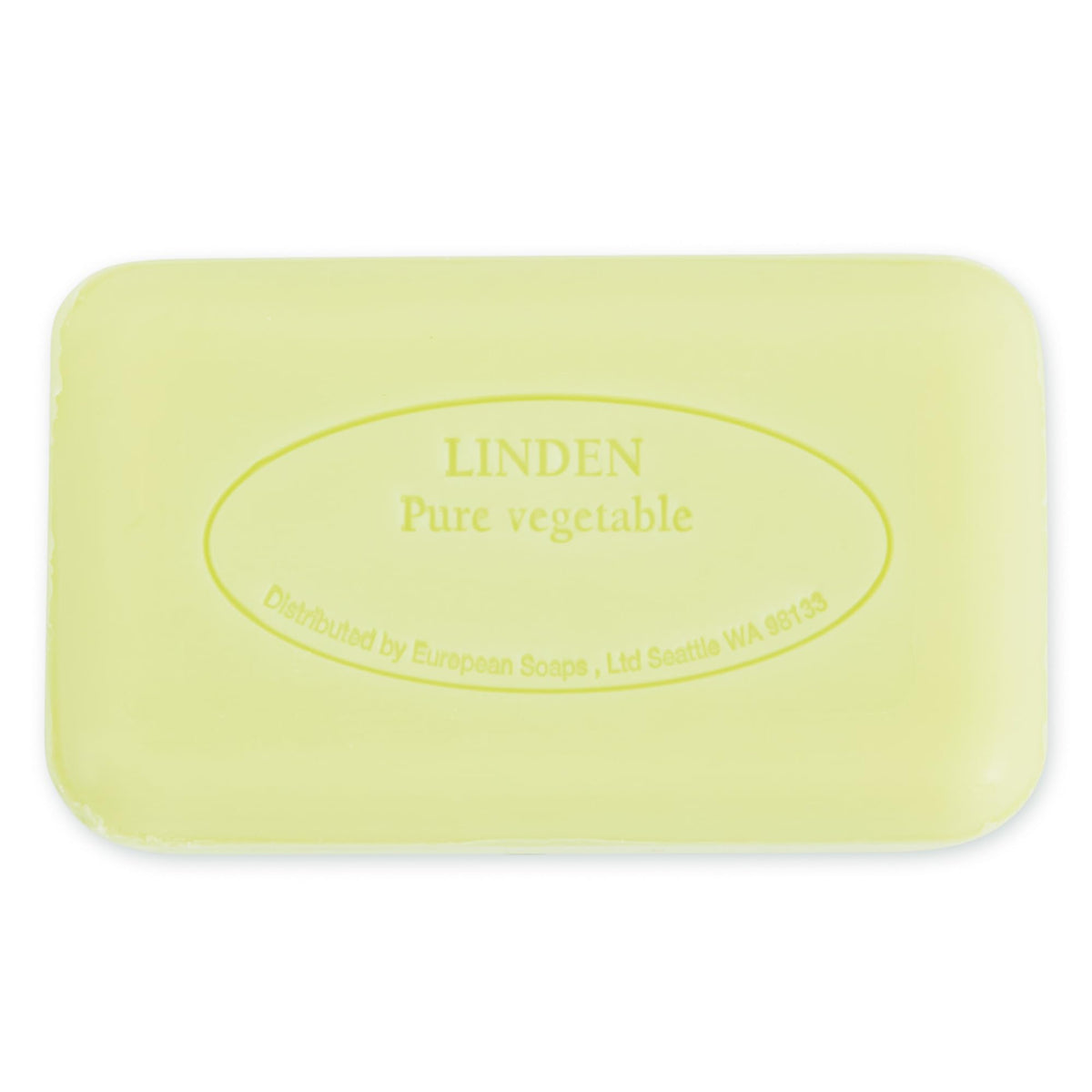 Pre de Provence soap bar packaging with linden scent
