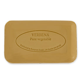 Pre de Provence Verbena Soap Bar in a bathroom setting