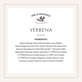 Pre de Provence Verbena Soap Bar showing size dimensions