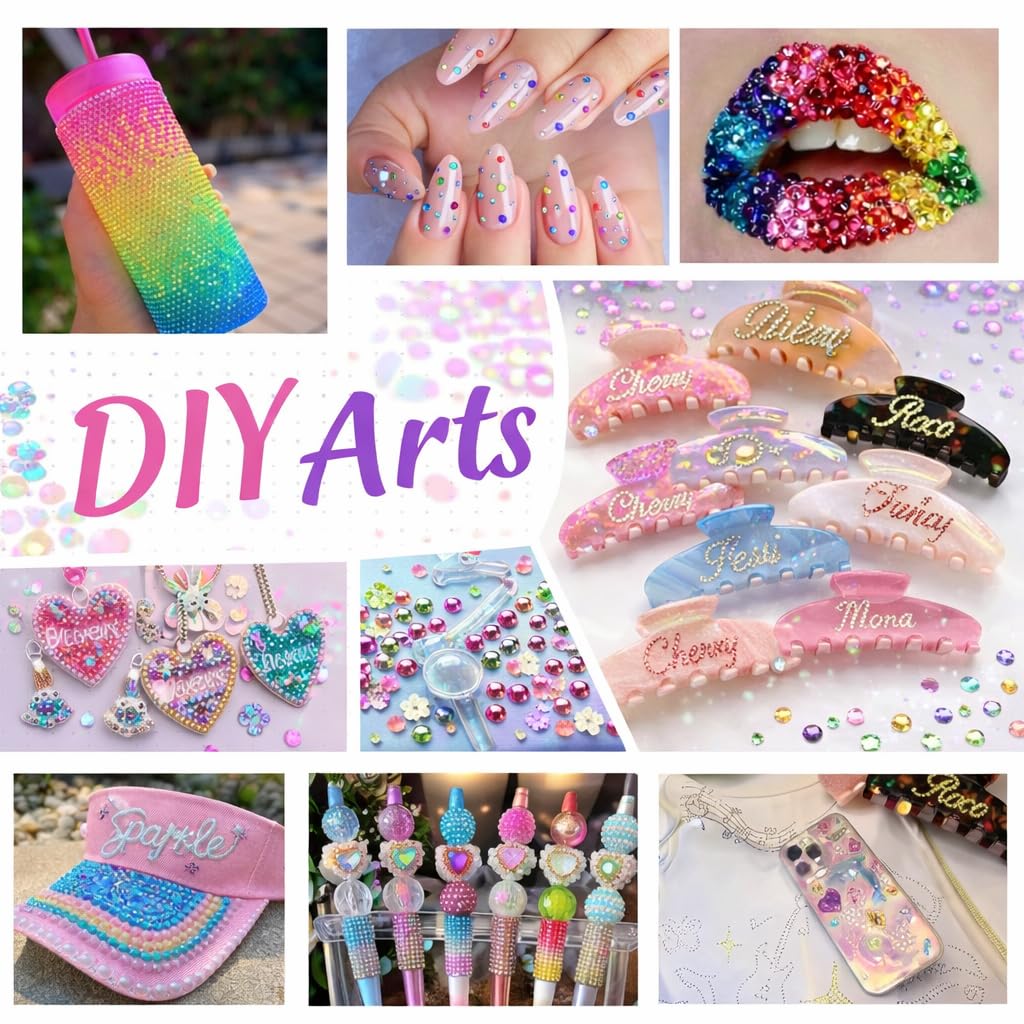 Precision applicator tool included in the rhinestone kit