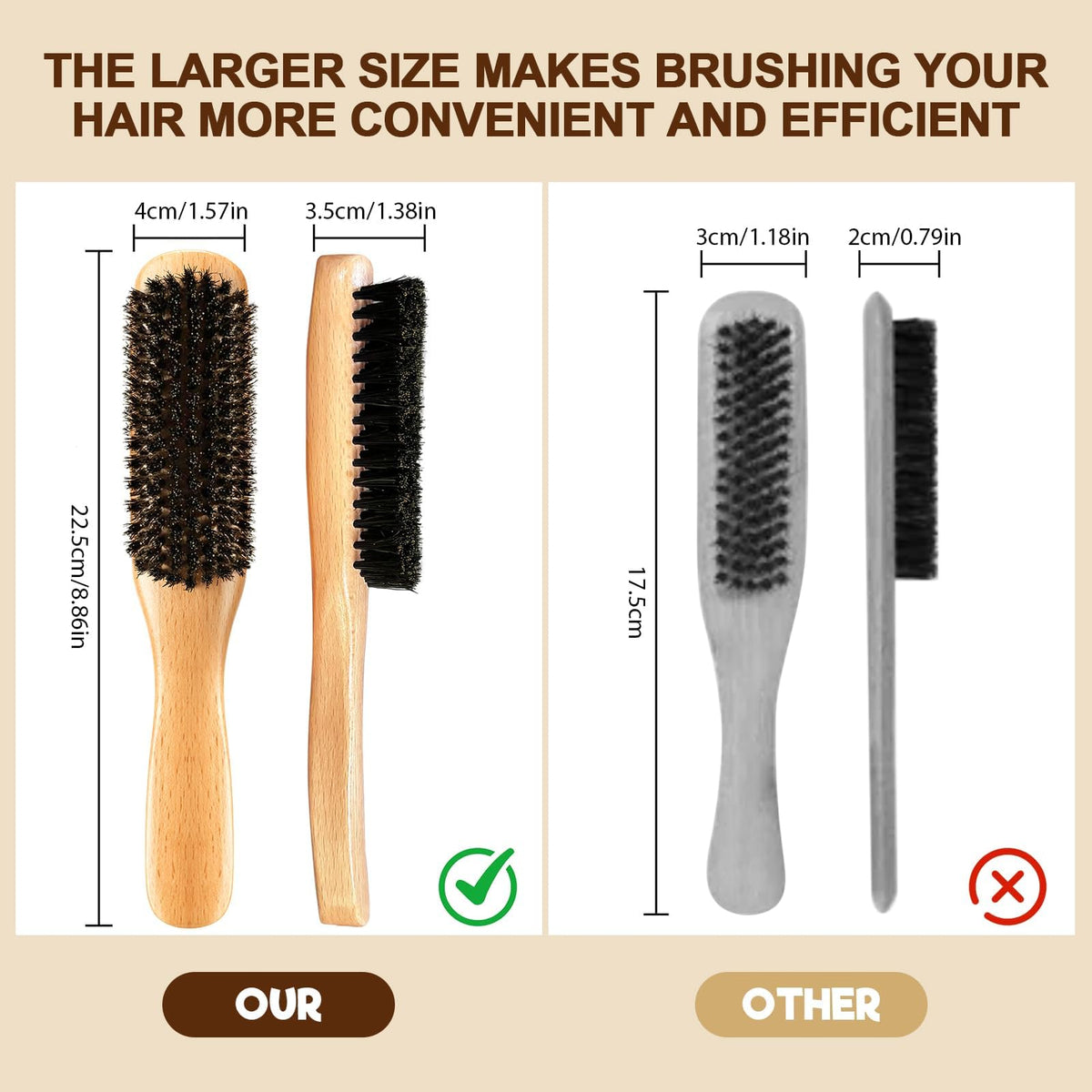 Precision tail comb for sectioning hair
