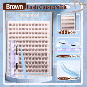 Precision tweezers from Mavphnee lash clusters kit