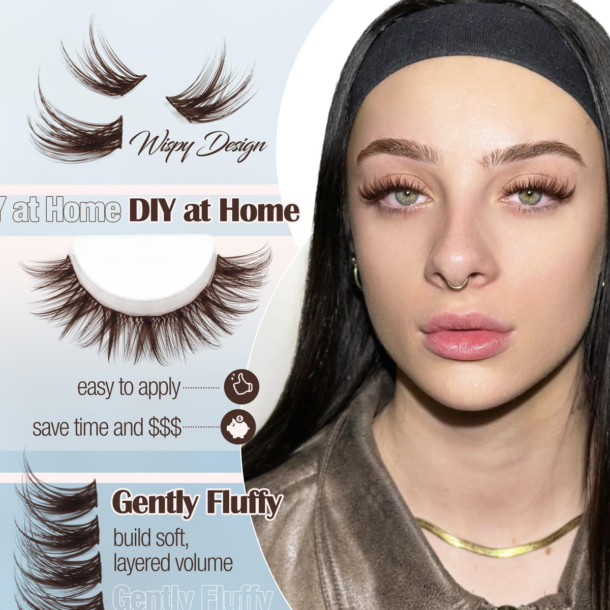 Precision tweezers included in Mavphnee lash kit