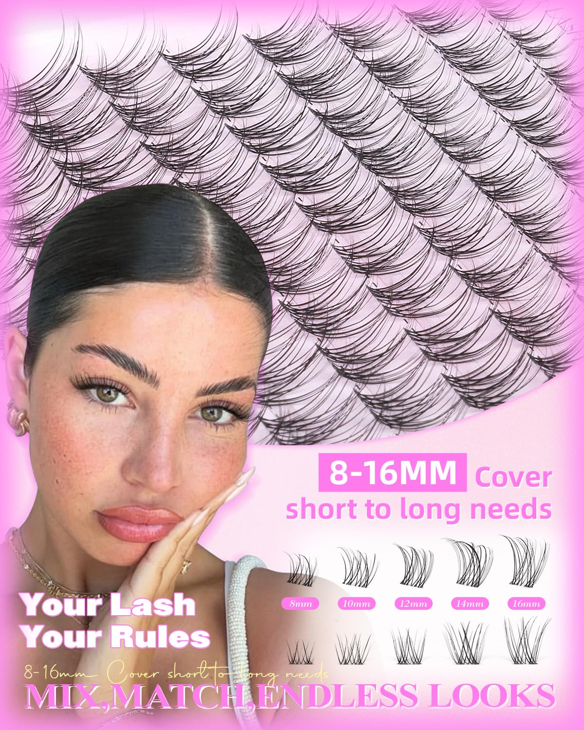 Precision tweezers included in wtvane eyelash kit