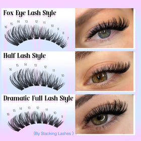 Precision tweezers included in Yawamica lash kit