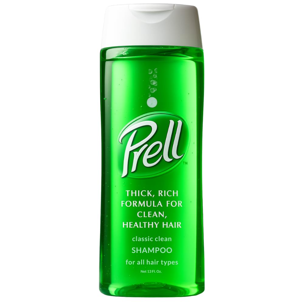 Prell Classic Clean Shampoo 13.5 Fl Oz Pack of 6 front view