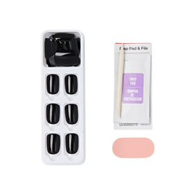 prep pad and mini file included in the kit