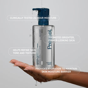 Prequel Glycolic Body Wash with ingredients list