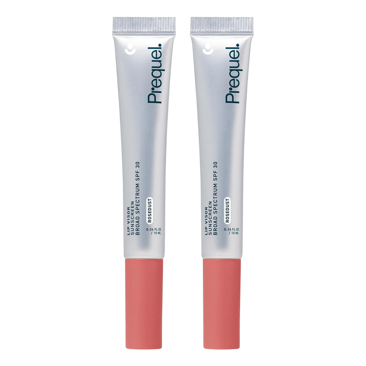 Prequel Lip Visor Tinted Lip Balm SPF 30 Rosedust Mint front view