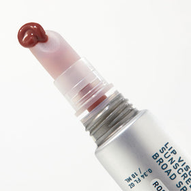 Prequel Lip Visor Tinted Lip Balm SPF 30 Rosedust Mint texture