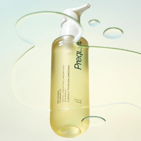 Prequel Skin Cleansing Oil packaging with dimensions