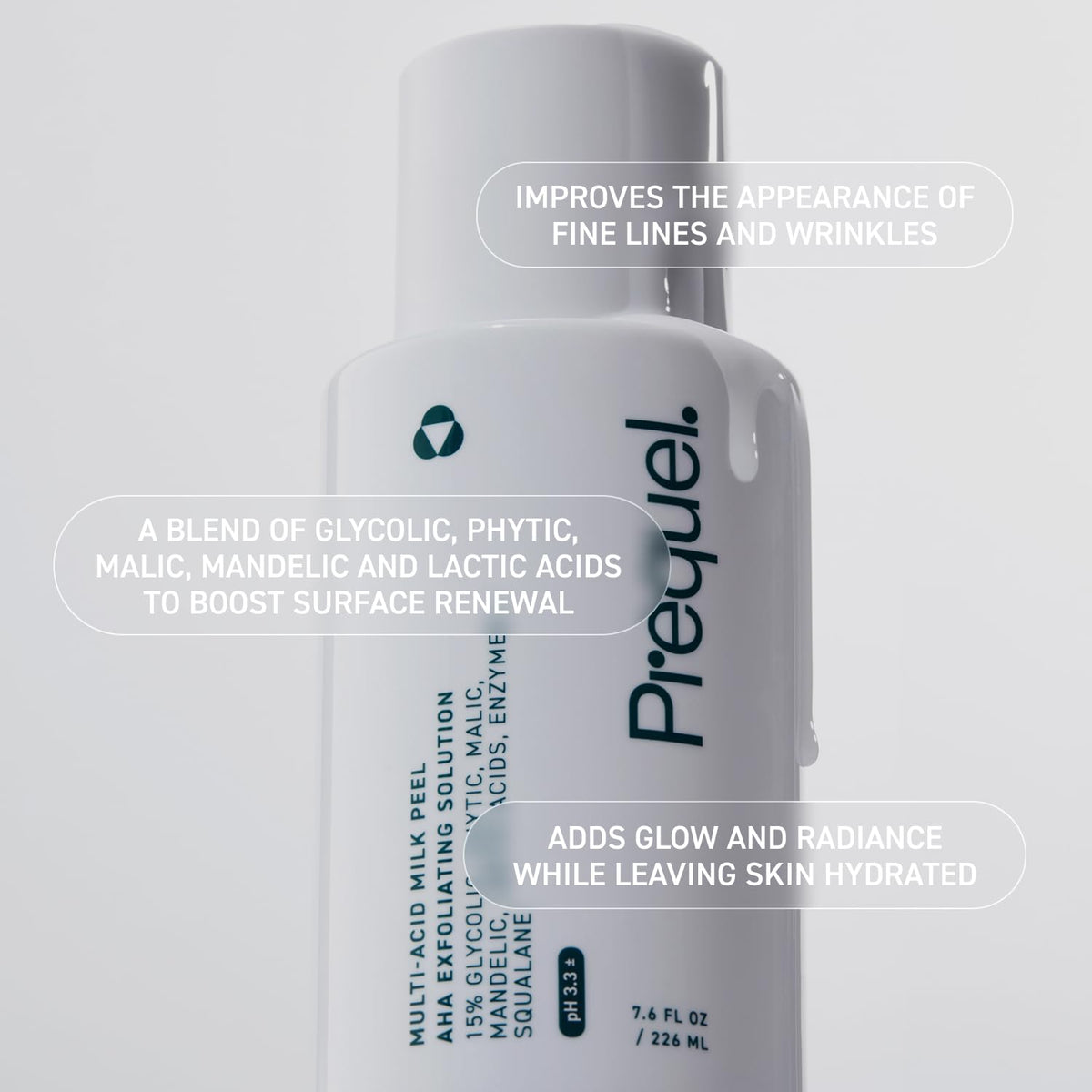 Prequel Skin Multi Acid Milk Peel packaging details