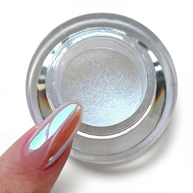 Pretty Diva Moonlight Chrome Nail Powder front view with packaging