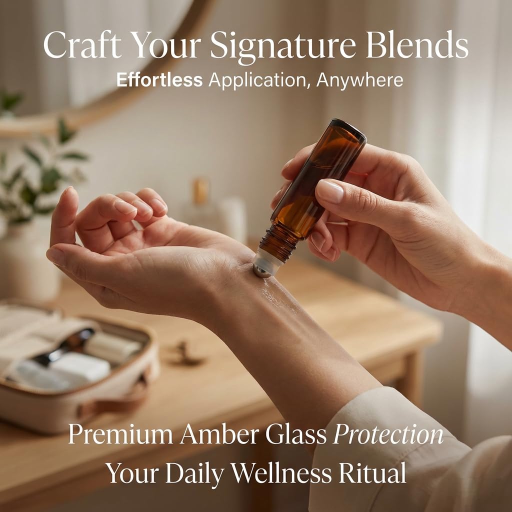 PrettyCare roller bottles with leak-proof design