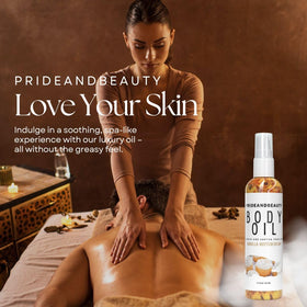 PRIDE AND BEAUTY After Shower Oil ingredients list