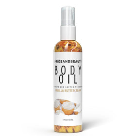 PRIDE AND BEAUTY After Shower Oil with vanilla scent
