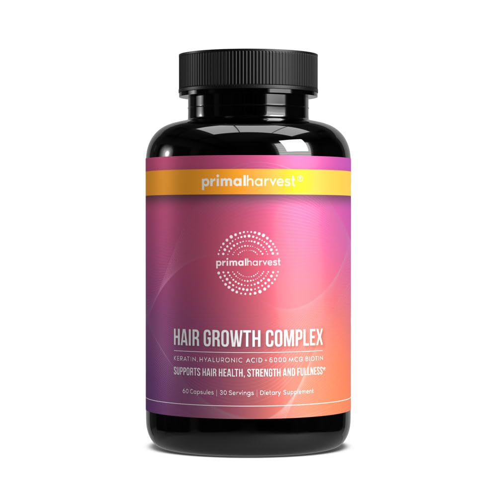 Primal Harvest Hair Growth Complex bottle front view