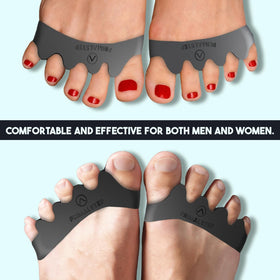 PRIMALSTEP Toe Separators XL close-up of silicone material