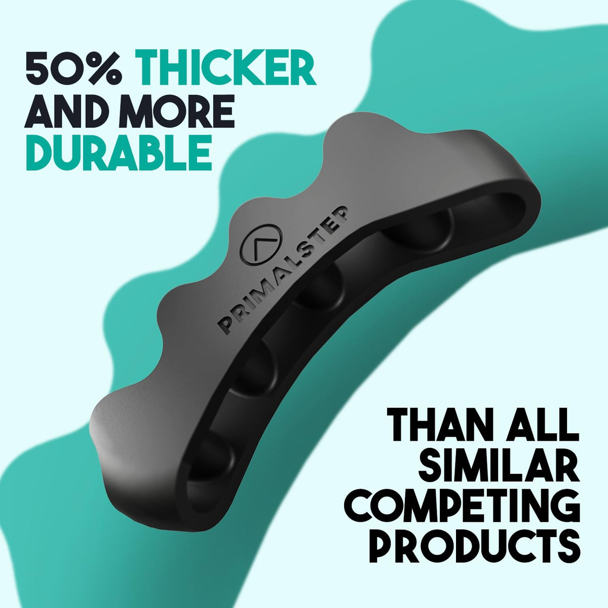 PRIMALSTEP Toe Separators XL side view showing flexible design