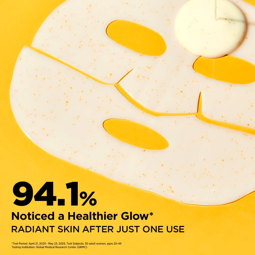 Primera Vitatinol Serum Gel Mask in use during nighttime