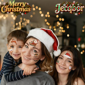 Printed temporary tattoo design on Jecqbor paper