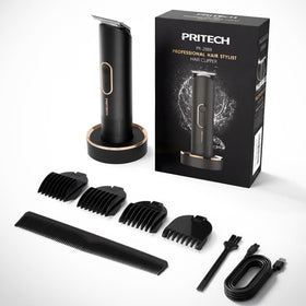 PRITECH Body Hair Trimmer front view with rounded corners