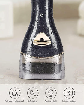 PRITECH Electric Foot Callus Remover close-up of roller