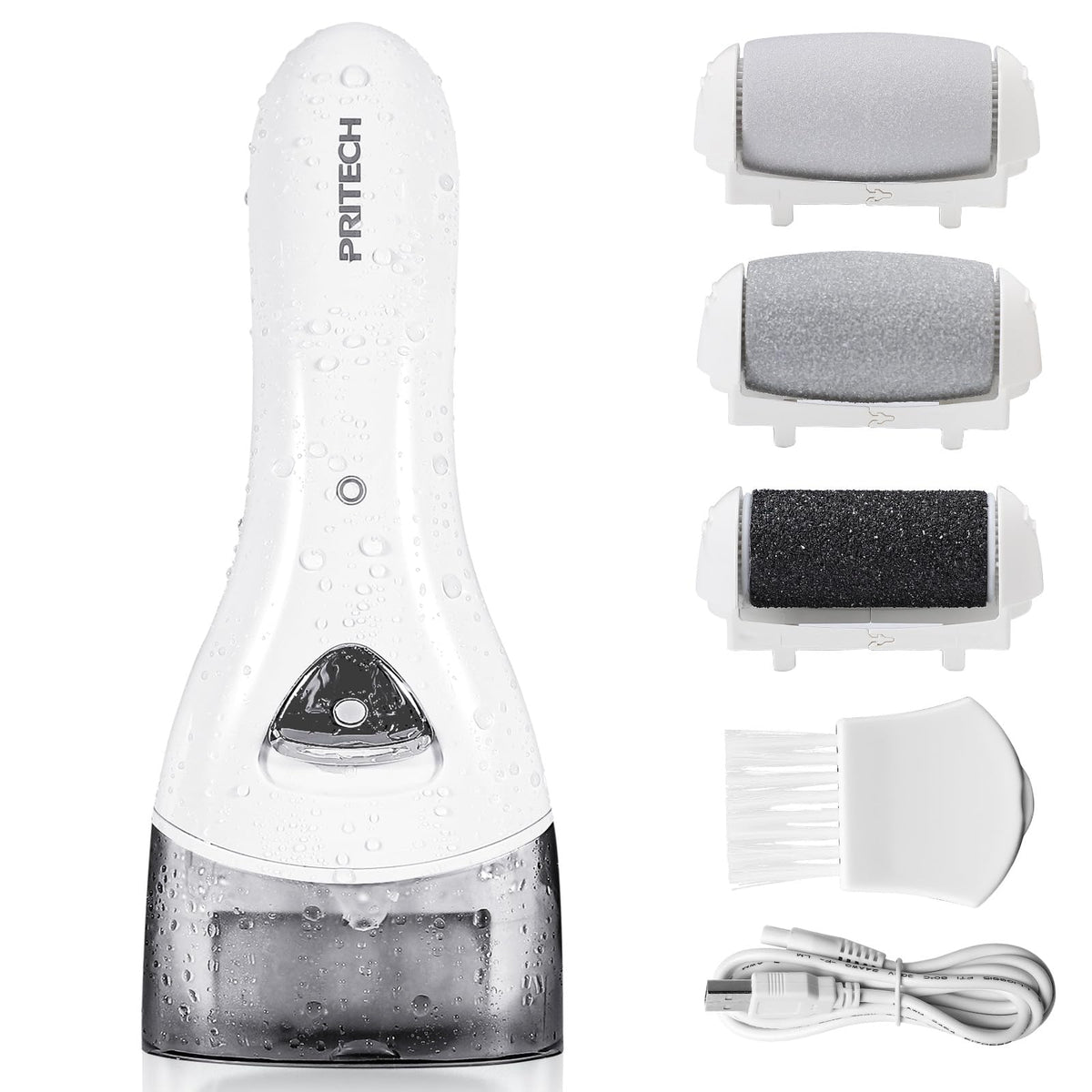 PRITECH Electric Foot Callus Remover front view