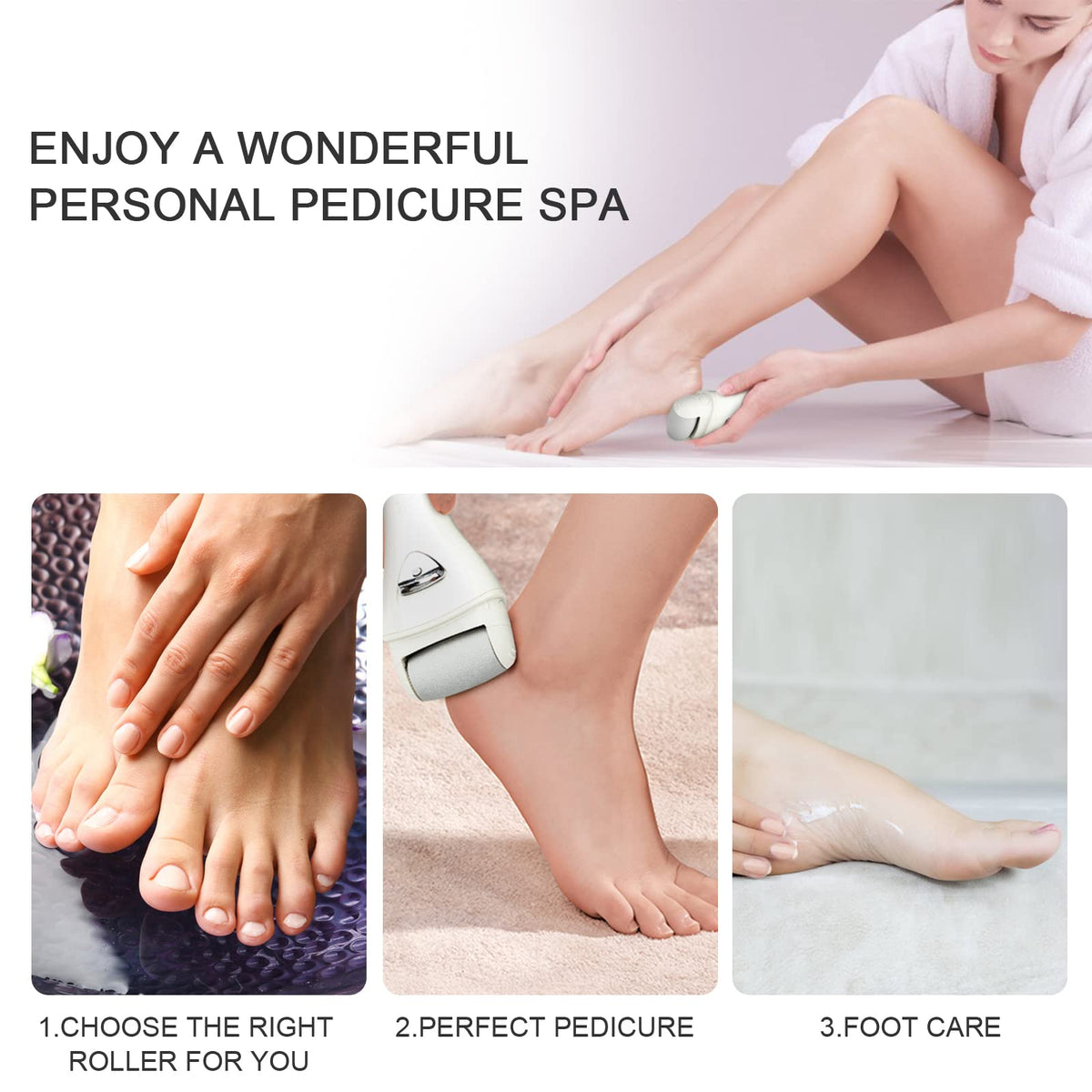 PRITECH Electric Foot Callus Remover packaging
