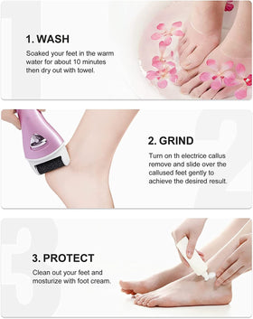 PRITECH Electric Foot Callus Remover packaging