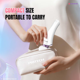 PRITECH Electric Razor for Women close-up of blades