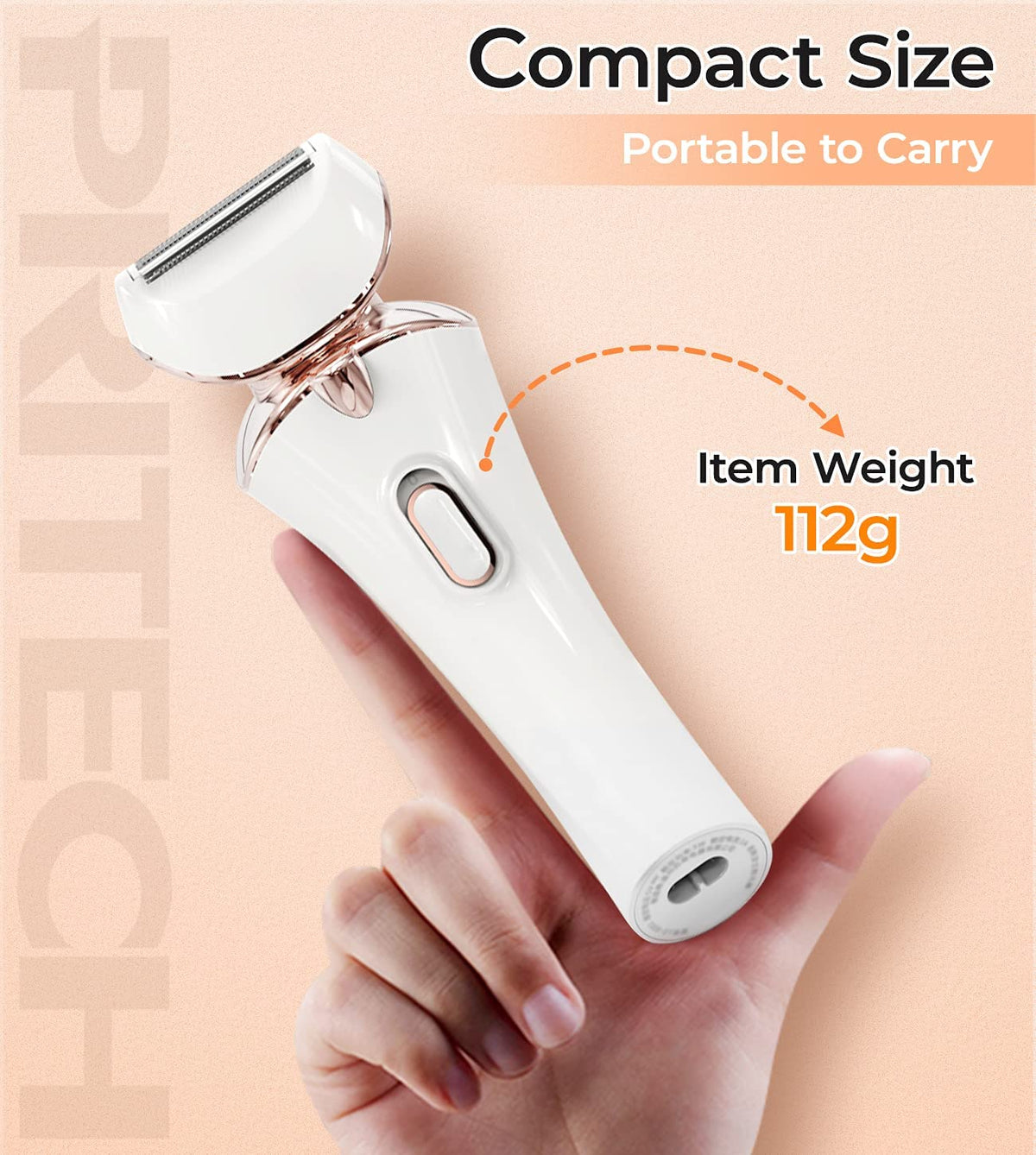 PRITECH Electric Razor wet use demonstration
