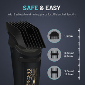 PRITECH Manscape Body Hair Trimmer standing charging base