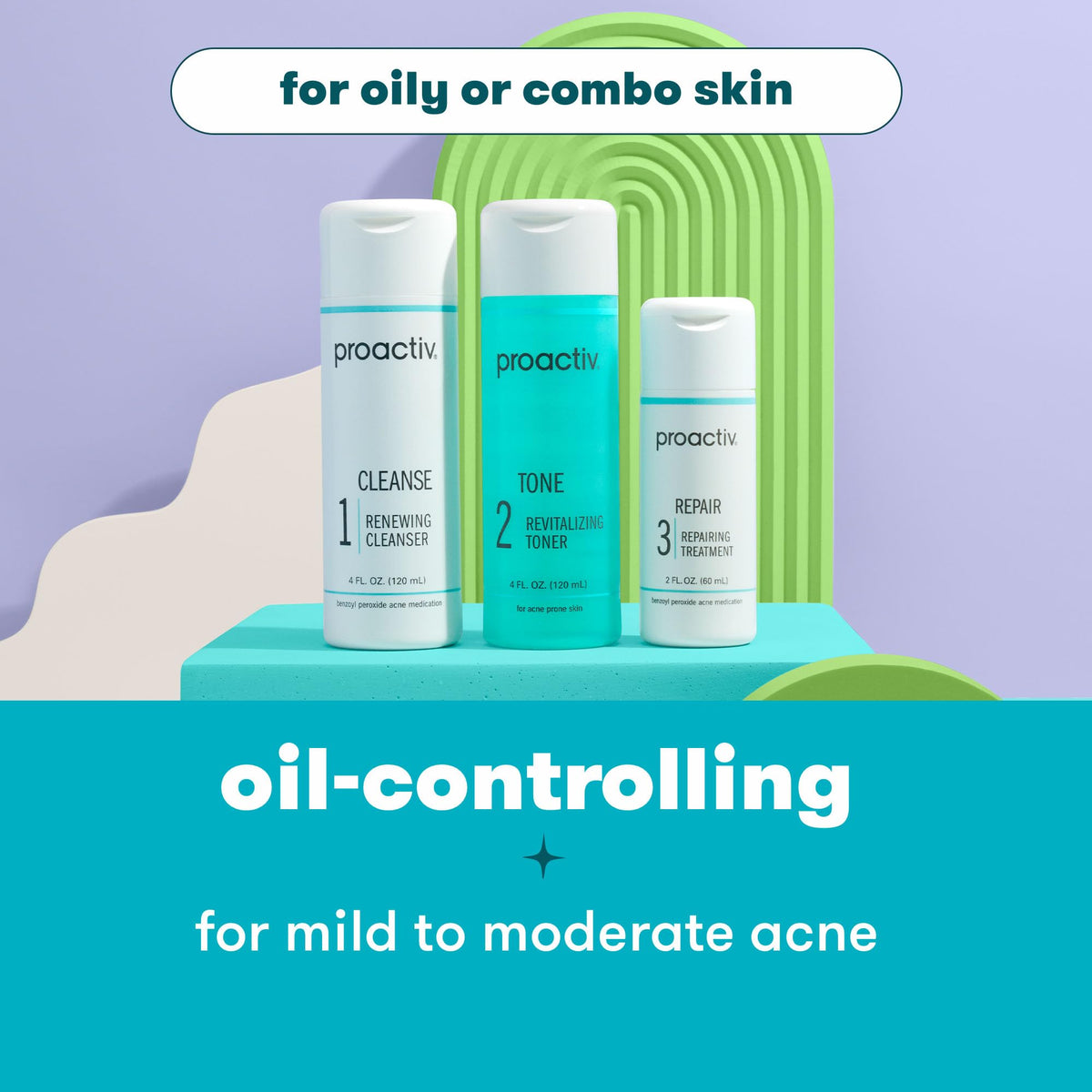 Proactiv 3 Step Acne Kit packaging