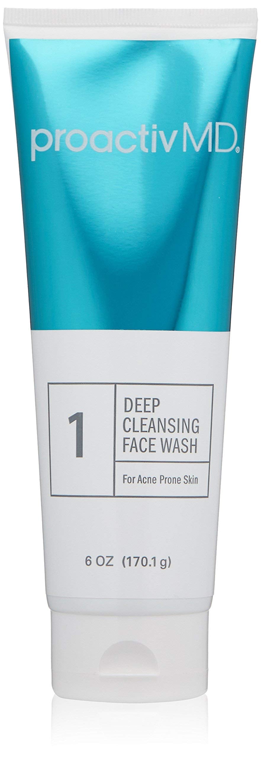 Proactiv Exfoliating Face Wash front view 6 oz bottle