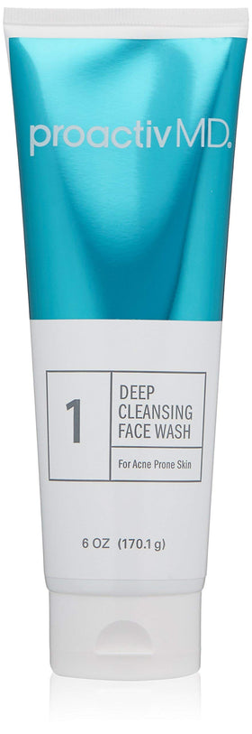 Proactiv Exfoliating Face Wash front view 6 oz bottle
