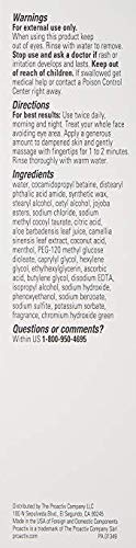 Proactiv Exfoliating Face Wash side view showing exfoliating beads