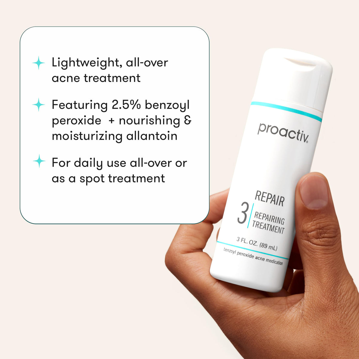 Proactiv Repair Acne 3 Fl Oz back view