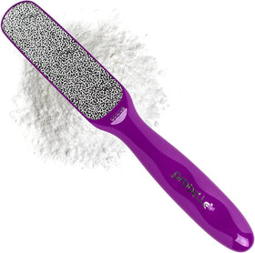 Probelle Double Sided Nickel Foot File front view in purple