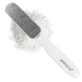 Probelle Double Sided Nickel Foot File front view with smooth handle