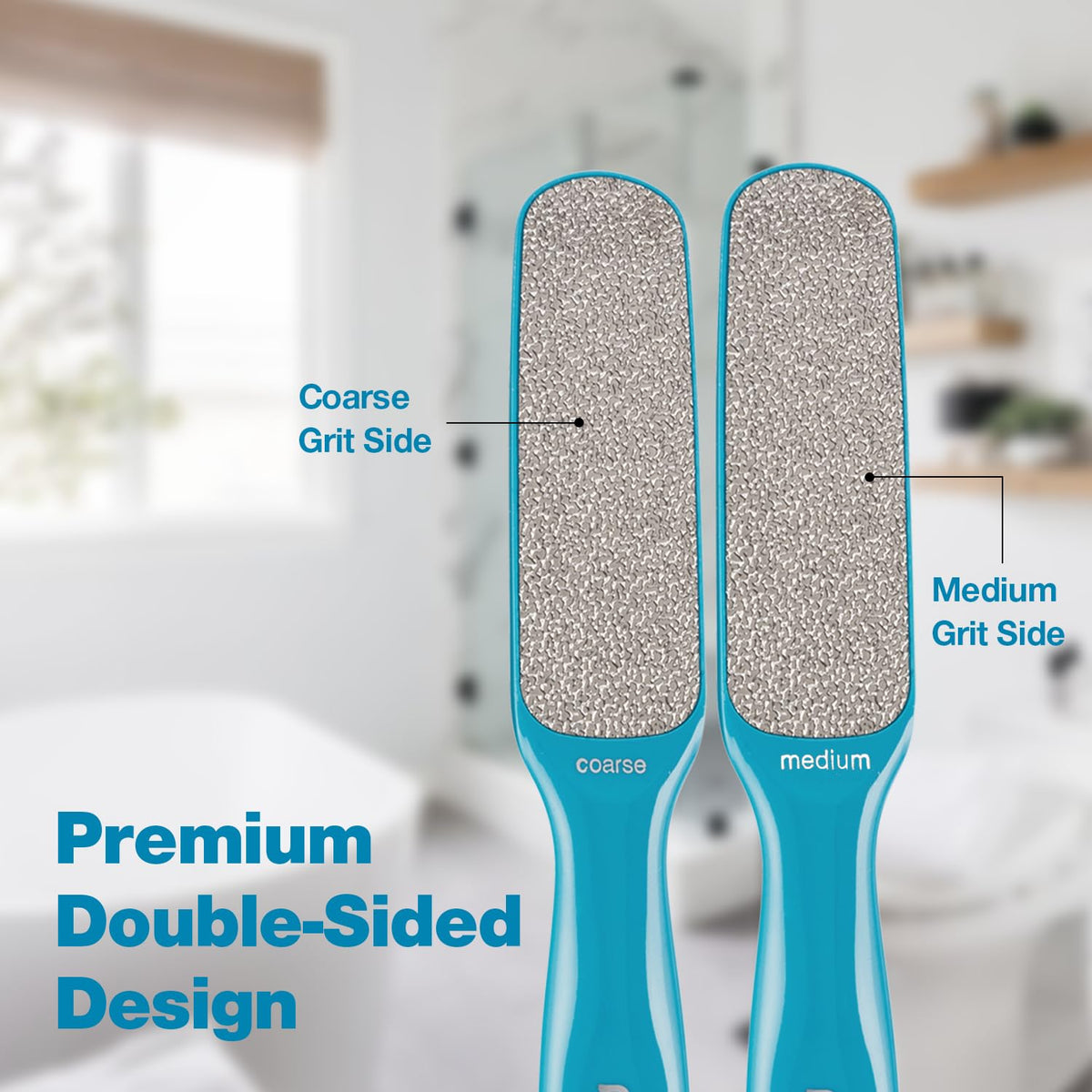 Probelle Nickel Foot File showing medium side