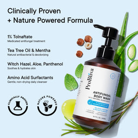 ProBliva Antifungal Body Wash 644g side view