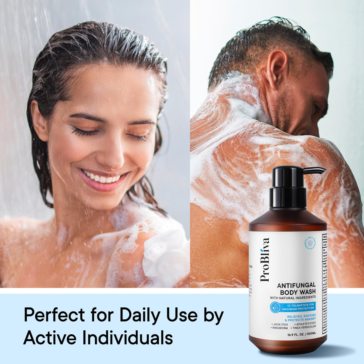 ProBliva Antifungal Body Wash 740g texture close-up