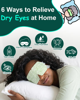 ProCIV Steam Eye Mask in use during travel